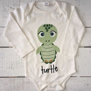 Turtle Kritter Organic Onesie by Kritter Haus